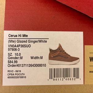 vans cerus hi